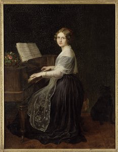 Porträt der Sopranistin Jenny Lind (1820-1887)