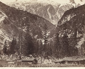 Chalet de Handeck, Haslital, Kanton Bern, Schweiz