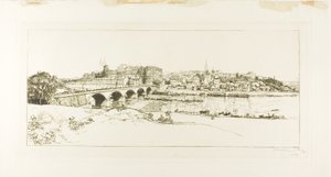 Angers: Panoramablick