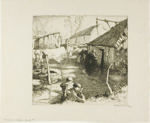 Fischerviertel von Louis Auguste Lepère