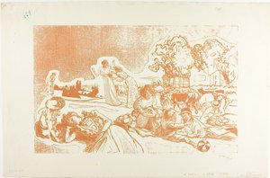 Moderne Bukolik von Louis Auguste Lepère