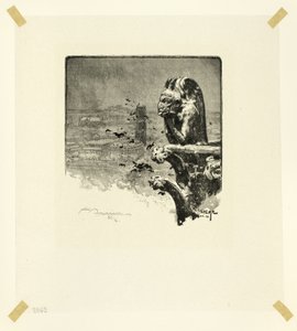 Der Vampir von Notre-Dame, Tafel neun aus Le Long de la Seine et des Boulevards