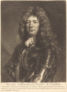 Porträt von M. Sebastien Le Prestre de Vauban von Louis Bernard after François de Troy