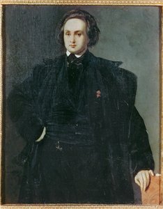 Dichter Victor Hugo als junger Mann