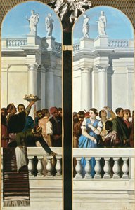 Fest im venezianischen Stil, rechtes Panel von Louis Boulanger
