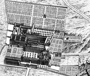 Das Krankenhaus La Salpêtrière (Detail)