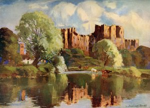 Ludlow Castle, Shropshire, 1924-1926