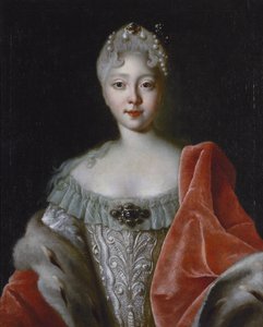 Porträt der Großfürstin Elisabeth Petrowna (1709-1761)