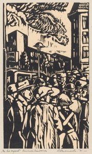 Nach dem Unfall von Louis Cardinaals (signed by artist)