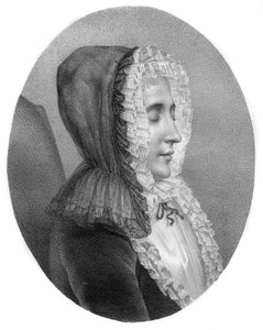 Porträt von Madame du Deffand
