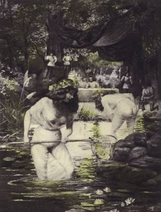 Ginevra und Isotta, Zehnter Tag, Sechste Geschichte von Louis Chalon