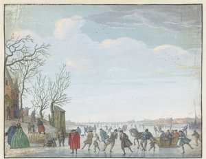 Winterlandschaft mit Eislust