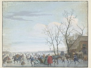Winterlandschaft mit Eislust