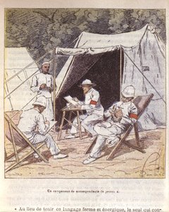 Französische Kriegskorrespondenten in Madagaskar zur Zeit der Annexion durch Frankreich 1895-96 von Louis Charles Bombled
