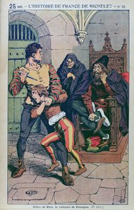 Gilles de Laval (1404-40) Herr von Rais, in 