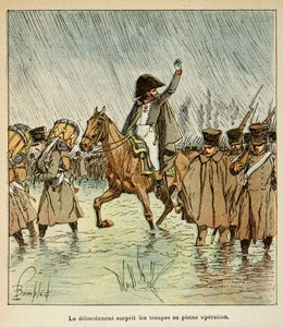 Illustration aus dem Buch „Das Memorial von Saint Helene“ von Graf Emmanuel de Las Cases: Die Imperiale Armee im Jahr 1813