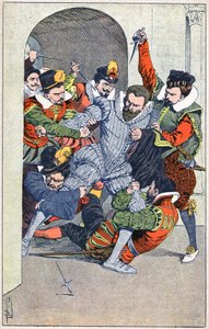 Mord an Henri I., Herzog von Guise, in Blois im Jahr 1588