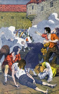 Aufstand im Gefängnis Fort l