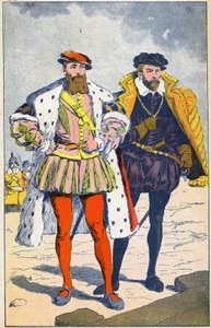 Der Herzog von Guise und der Admiral von Coligny