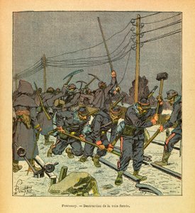 Die östliche Armee: Fontenoy, Zerstörung der Eisenbahn