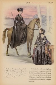 Französische Mode: 1853, Napoleon III von Louis Colas