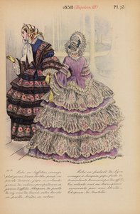 Französische Mode: 1858, Napoleon III von Louis Colas