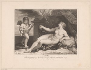 Jupiter und Danaë von Louis Desplaces