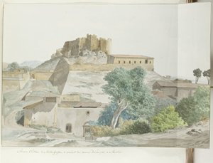 Altes Schloss von Mata und Grifone und das Karmelitenkloster, Fundamente von Messina (Voyage en Italie, en Sicile et à Malte - 1778)