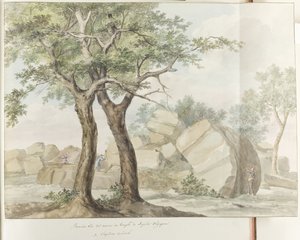 Ruine des Zeus-Olympus-Tempels im alten Agrigent