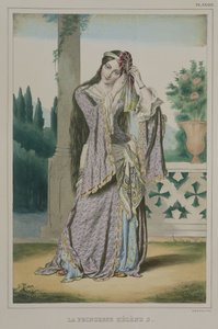 Prinzessin Helen, graviert von den Thierry Brüdern, 1825 von Louis Dupré