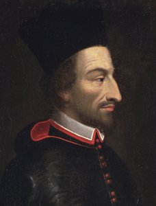Porträt von Cornelius Jansen, genannt Jansenius, Bischof von Ypern (Detail)
