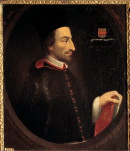 Porträt von Cornelius Jansen, genannt Jansenius, Bischof von Ypern (1585-1638)