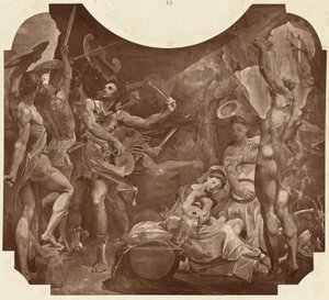 Jupiter und die Korybanten von Louis Emile Durandelle