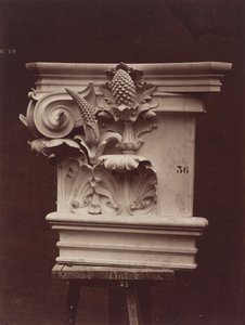 Ornamentale Skulptur aus der Pariser Oper (Detail) von Louis Emile Durandelle