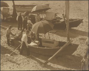 Boote am Strand