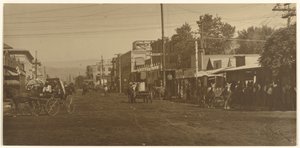[Coalinga Hotel und Hauptstraße] von Louis Fleckenstein