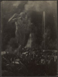 Tänzer im Garten von Louis Fleckenstein