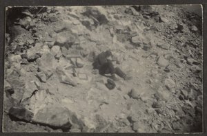 [Figur auf Felsen] von Louis Fleckenstein
