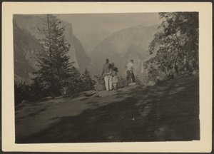 [Figuren in einer Berglandschaft] von Louis Fleckenstein