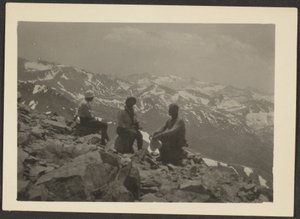 [Figuren in einer felsigen Landschaft] von Louis Fleckenstein