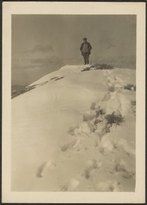 Louis Fleckenstein auf dem Telescope Peak
