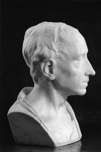 Büste von Alexander Pope von Louis Francois Roubillac