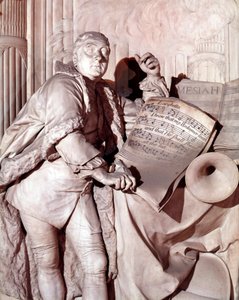 George Frederic Handel Denkmal, Westminster Abbey von Louis Francois Roubilliac