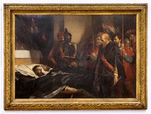 Letzte Ehren für die Herzöge Egmont und Horne von Louis Gallait