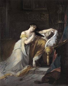 Johanna I. von Kastilien genannt Johanna die Wahnsinnige (Juana la loca), Ehefrau von Philipp von Habsburg von Louis Galue