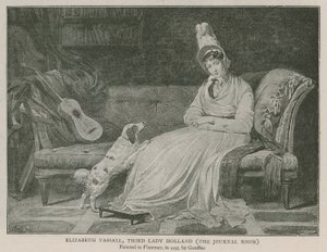 Elizabeth Vassall, dritte Lady Holland von Louis Gauffier