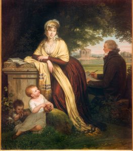 Louis Gauffier, Selbstbildnis mit Ehefrau und Kindern von Louis Gauffier