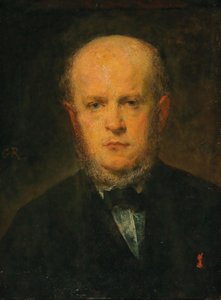 Porträt von Adolph Menzel, 1815-1905, 1867 von Louis Gustave Ricard
