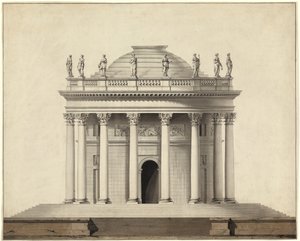 Ein klassischer Tempel