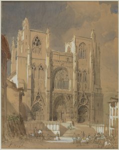 Kathedrale von St. Maurice, Vienne von Louis Haghe